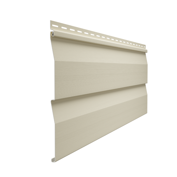Сайдинг Стандарт (Standard) Корабельный брус D4.5D сливки - 1