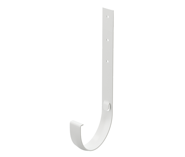 Кронштейн жёлоба металлический Стандарт (Standard), белый - 1