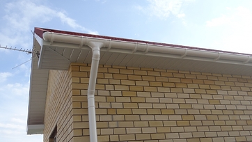 Коллектор для водостока Люкс (Lux), пломбир - 18