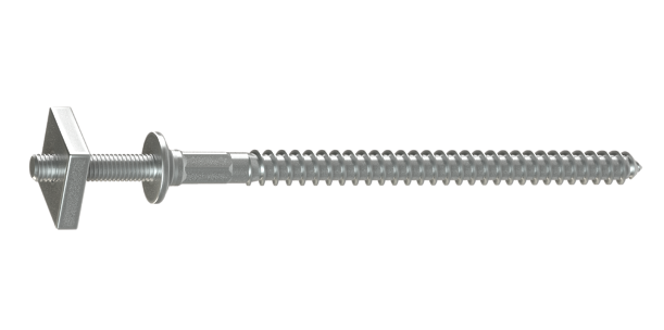 Шпилька специальная с гайкой Docke Стандарт (Standard), оцинкованная сталь - 1