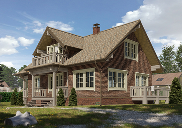 Сайдинг ЛЮКС (LUX) под камень, Бергарт (Bergart), кедровый орех - 8
