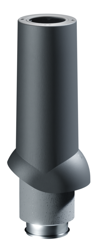 Труба ИЗЛ-125/700/ Черный, (RR33) - 1
