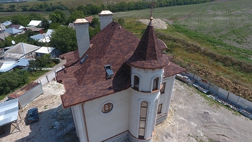 Гибкая черепица Люкс (Lux), Саппоро, Кофейный - 72