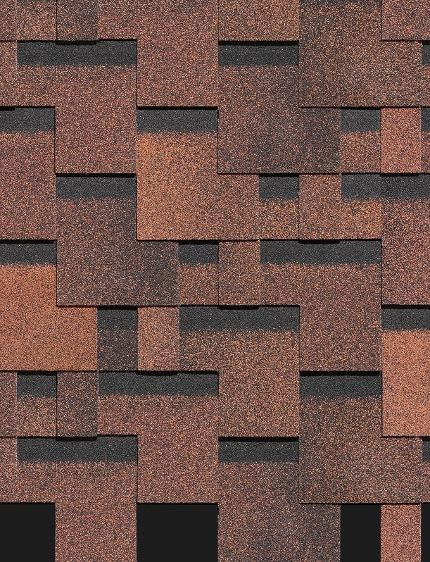 Гибкая черепица Премиум (Premium), Генуя, Кофейный - 1