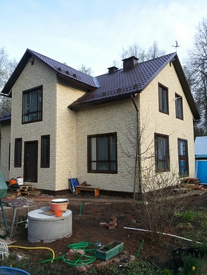 Фасадная панель Штейн (Stein), Янтарный - 36