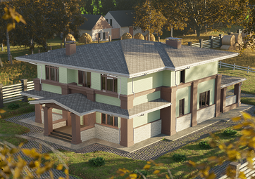 Сайдинг Премиум (Premium) Пастель (PASTEL) Корабельный брус D4.5D киви - 8