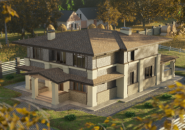 Фасадная панель Бург (Burg), Оникс - 9