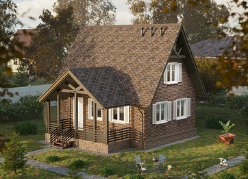 Сайдинг ЛЮКС (LUX) под камень, Бергарт (Bergart), кедровый орех - 5