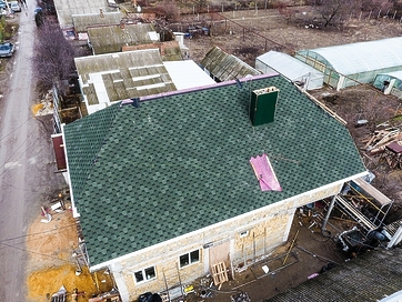 Гибкая черепица Стандарт (Standard), Сота, Зелёный - 13