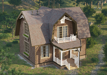 Сайдинг ЛЮКС (LUX) под камень, Бергарт (Bergart), кедровый орех - 7