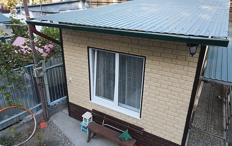Сайдинг ЛЮКС (LUX) под камень, Бергарт (Bergart), кедровый орех - 12